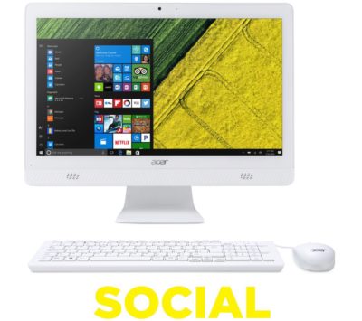 ACER  Aspire C20-720 19.5  All-in-One PC